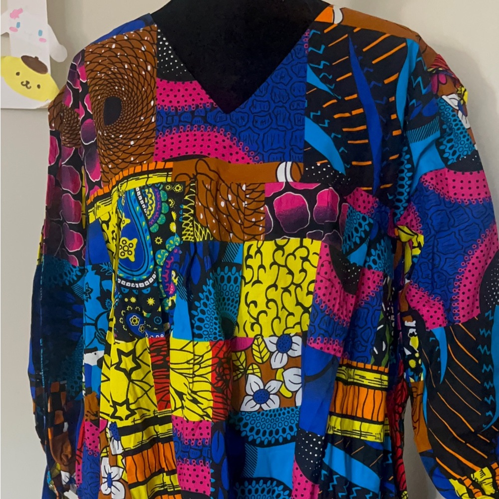 Flare Ankara dress